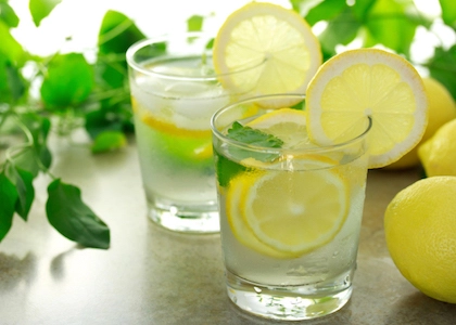 Why should you drink lemon juice as the principal part of your day?