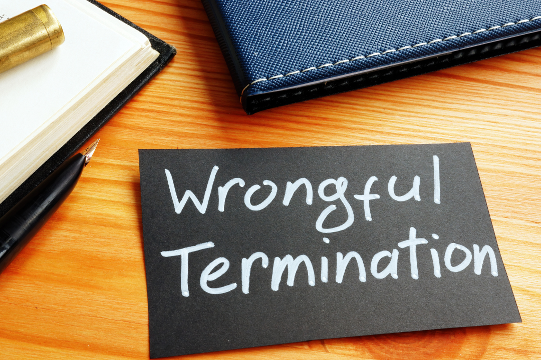 How do you respond to wrongful termination?